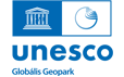 UNESCO Globalis Geopark logo weboldal fejlec